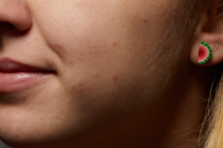 HD Face skin references Cerys Baker cheek skin pores skin…